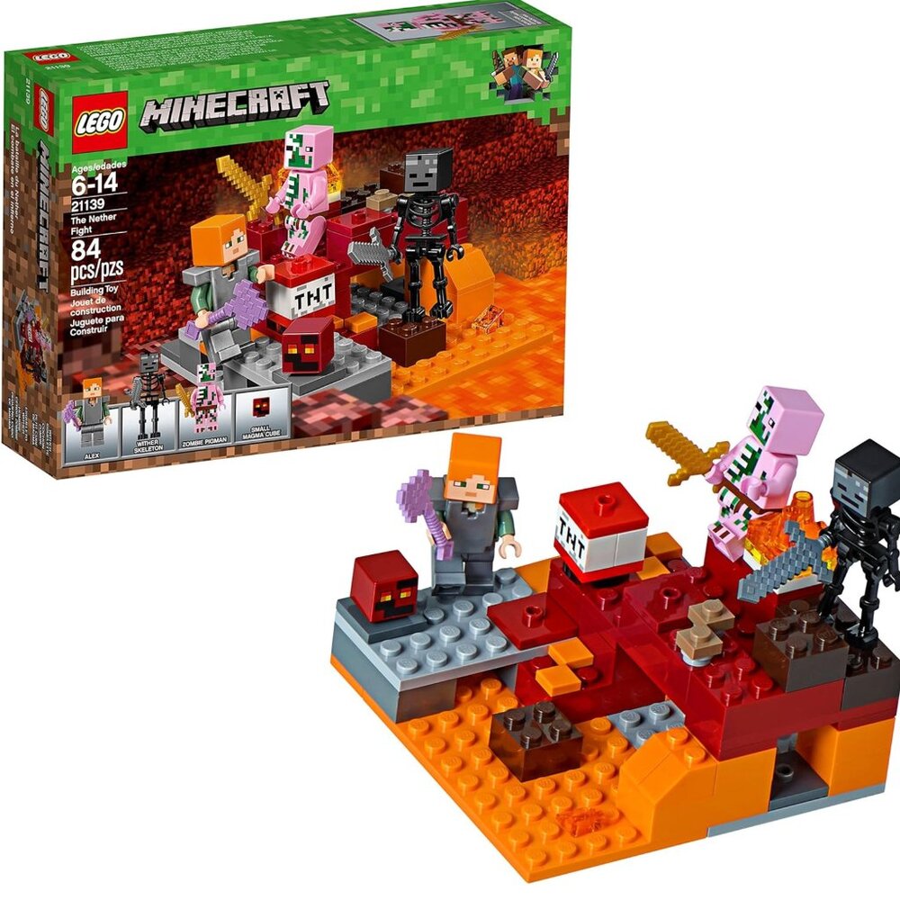 LEGO‎ 21139 Minecraft 84 pcs